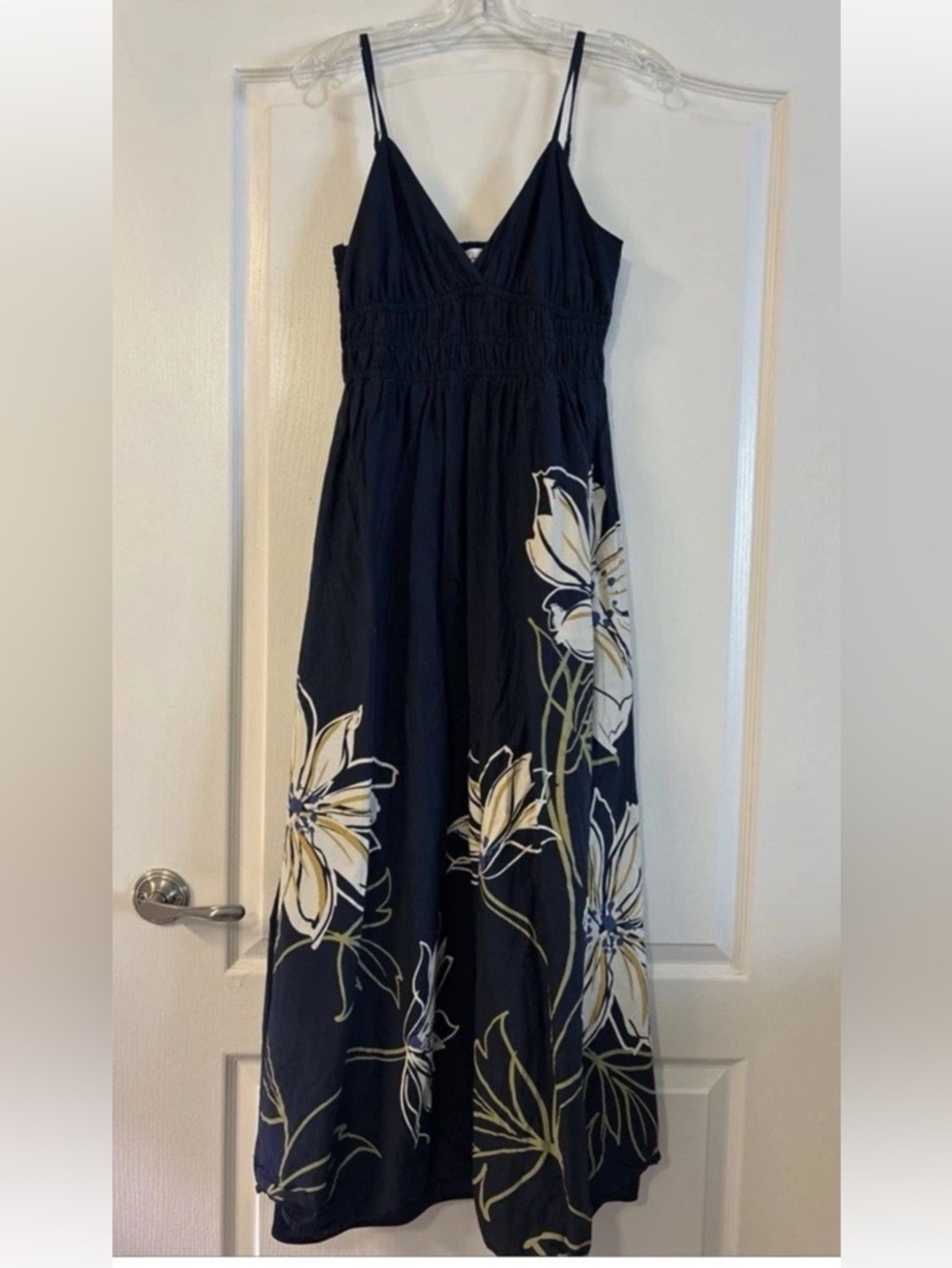 Japna Women's Small 100% Cotton Long Farm Sundress Lined Rio Dress